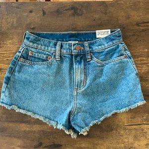 NWT VS Pink jean shorts